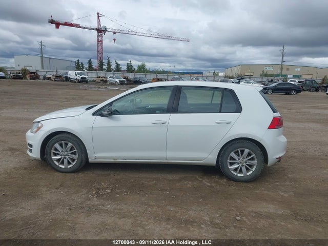 Auction sale of the 2015 Volkswagen Golf 1.8 Tsi Comfortline/1.8 Tsi Highline/1.8 Tsi Trendline, vin: 3VW217AU6FM045222, lot number: 12700043