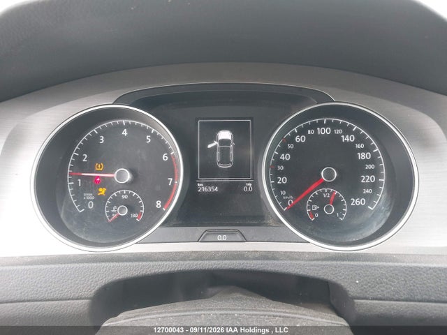 Auction sale of the 2015 Volkswagen Golf 1.8 Tsi Comfortline/1.8 Tsi Highline/1.8 Tsi Trendline, vin: 3VW217AU6FM045222, lot number: 12700043