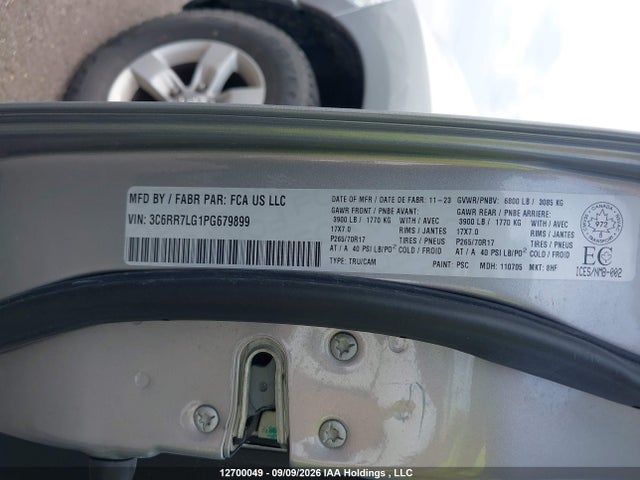 RAM 1500 Classic Slt 2023 3C6RR7LG1PG679899 Image 19