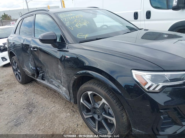 Продажа на аукционе авто 2025 Audi Q3, vin: WA1EECF30S1094849, номер лота: 12700058