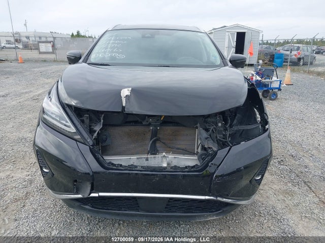 2023 Nissan Murano Midnight Edition/sl მანქანა იყიდება აუქციონზე, vin: 5N1AZ2CS8PC123892, აუქციონის ნომერი: 12700059