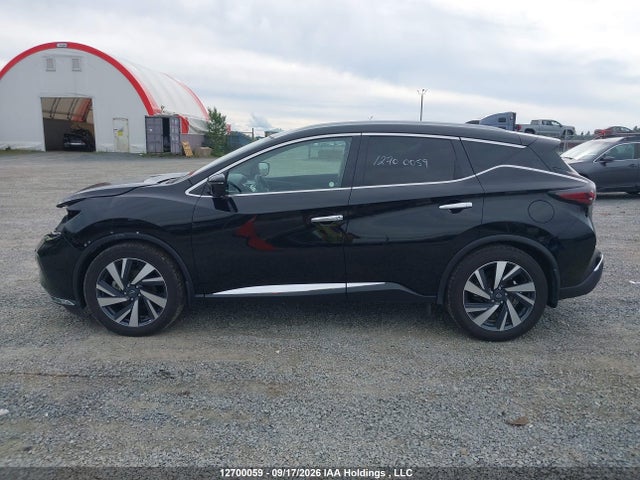 2023 Nissan Murano Midnight Edition/sl მანქანა იყიდება აუქციონზე, vin: 5N1AZ2CS8PC123892, აუქციონის ნომერი: 12700059