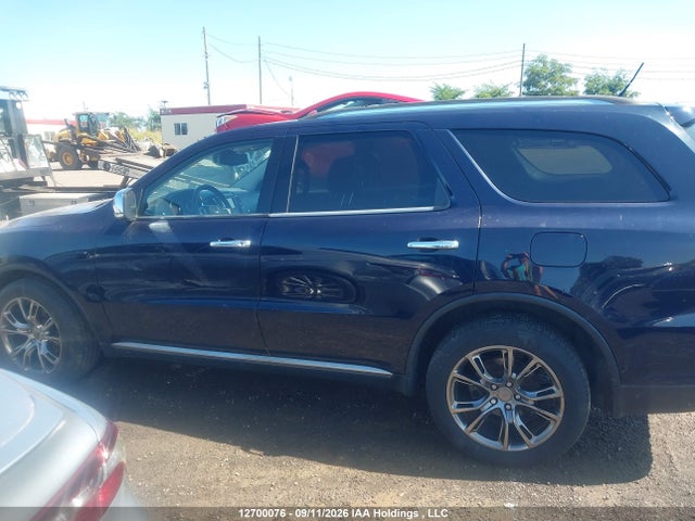 2012 Dodge Durango Crew Plus მანქანა იყიდება აუქციონზე, vin: 1C4RDJDG4CC217935, აუქციონის ნომერი: 12700076