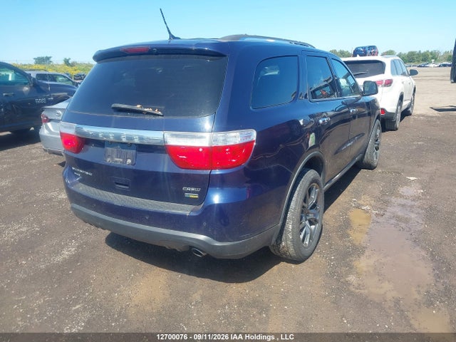 2012 Dodge Durango Crew Plus მანქანა იყიდება აუქციონზე, vin: 1C4RDJDG4CC217935, აუქციონის ნომერი: 12700076