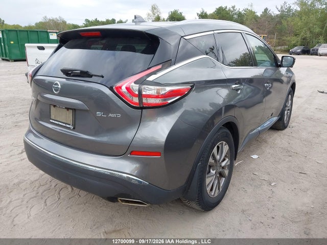 5N1AZ2MH1GN157101 Nissan Murano S/sl/sv/platinum