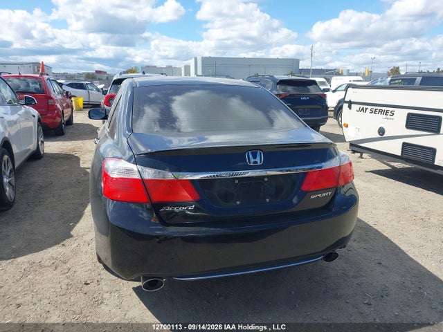 12700113 :رقم المزاد ، 1HGCR2F57DA809563 vin ، 2013 Honda Accord Sport مزاد بيع