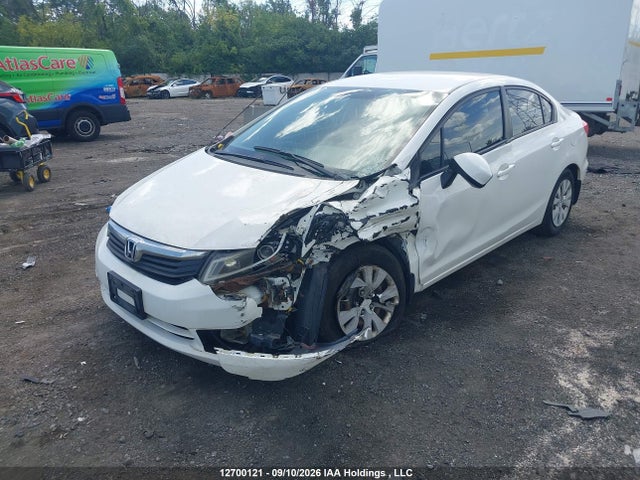 Продаж на аукціоні авто 2012 Honda Civic Lx, vin: 2HGFB2F46CH057881, номер лоту: 12700121