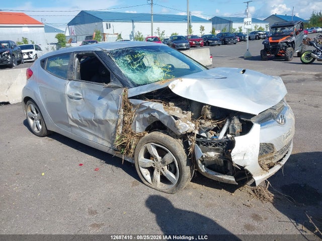 12687410 :رقم المزاد ، KMHTC6AD8DU091909 vin ، 2013 Hyundai Veloster مزاد بيع