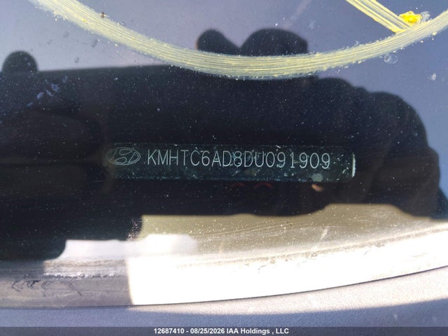 Auction sale of the 2013 Hyundai Veloster, vin: KMHTC6AD8DU091909, lot number: 12687410