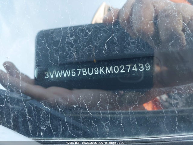 Продаж на аукціоні авто 2019 Volkswagen Jetta 1.4 Tsi Highline, vin: 3VWW57BU9KM027439, номер лоту: 12687468