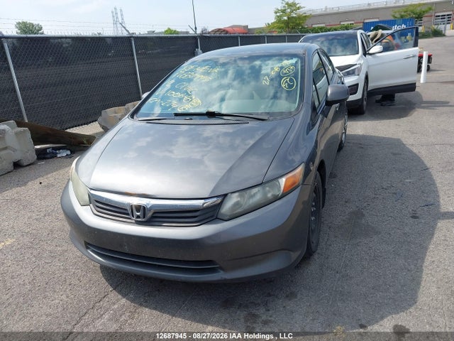 2012 Honda Civic Lx მანქანა იყიდება აუქციონზე, vin: 2HGFB2F48CH100648, აუქციონის ნომერი: 12687945