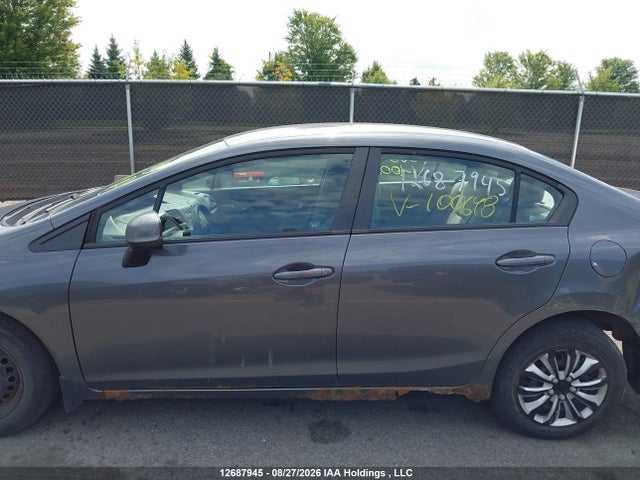 2012 Honda Civic Lx მანქანა იყიდება აუქციონზე, vin: 2HGFB2F48CH100648, აუქციონის ნომერი: 12687945