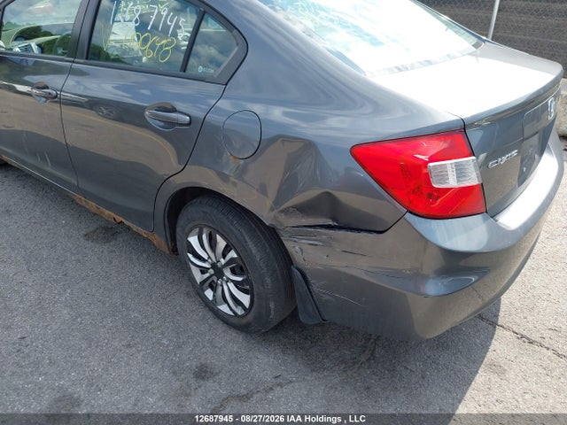 2012 Honda Civic Lx მანქანა იყიდება აუქციონზე, vin: 2HGFB2F48CH100648, აუქციონის ნომერი: 12687945