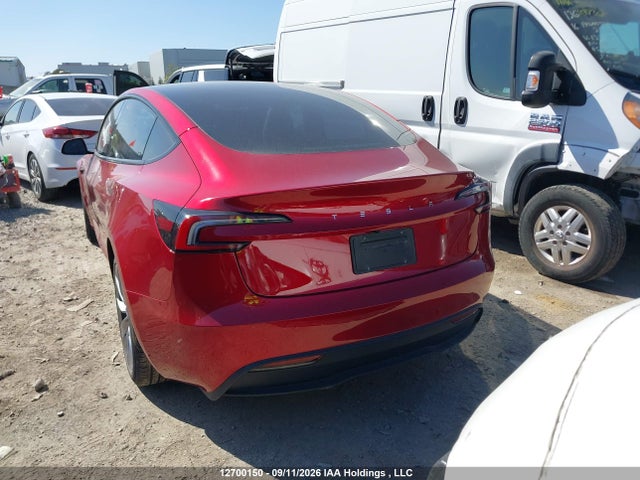 12700150 :رقم المزاد ، LRW3E7FA4RC093556 vin ، 2024 Tesla Model 3 Rwd مزاد بيع