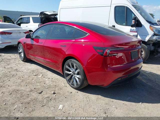 12700150 :رقم المزاد ، LRW3E7FA4RC093556 vin ، 2024 Tesla Model 3 Rwd مزاد بيع