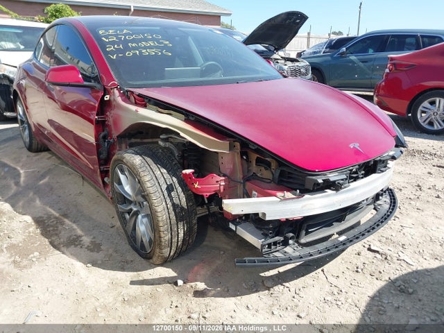 12700150 :رقم المزاد ، LRW3E7FA4RC093556 vin ، 2024 Tesla Model 3 Rwd مزاد بيع