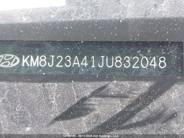 2018 Hyundai Tucson Se მანქანა იყიდება აუქციონზე, vin: KM8J23A41JU832048, აუქციონის ნომერი: 12700155