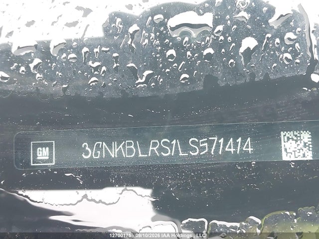 2020 Chevrolet Blazer Premier მანქანა იყიდება აუქციონზე, vin: 3GNKBLRS1LS571414, აუქციონის ნომერი: 12700175