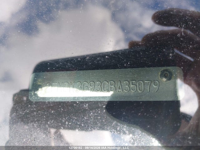 12700182 :رقم المزاد ، 2FMDK3G93CBA35079 vin ، 2012 Ford Edge Se مزاد بيع