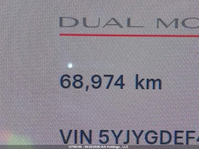 Aukcja sprzedaży 2021 Tesla Model Y, vin: 5YJYGDEF4MF261125, numer aukcji: 12700186