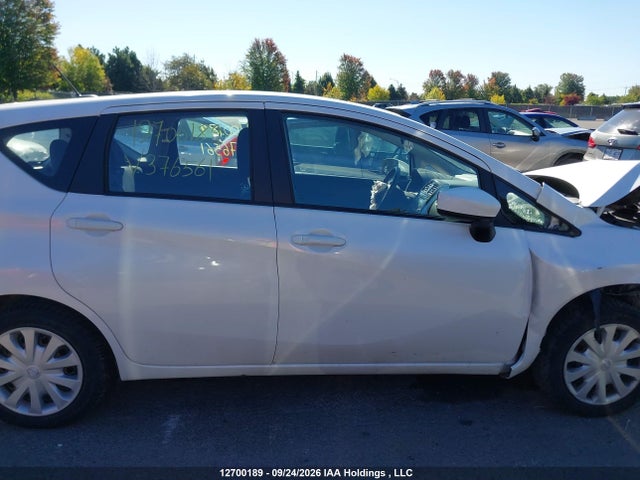 12700189 :رقم المزاد ، 3N1CE2CP8FL376561 vin ، 2015 Nissan Versa Note 1.6 S/1.6 Sl/1.6 Sr/1.6 Sv مزاد بيع