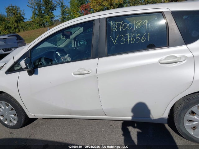 12700189 :رقم المزاد ، 3N1CE2CP8FL376561 vin ، 2015 Nissan Versa Note 1.6 S/1.6 Sl/1.6 Sr/1.6 Sv مزاد بيع