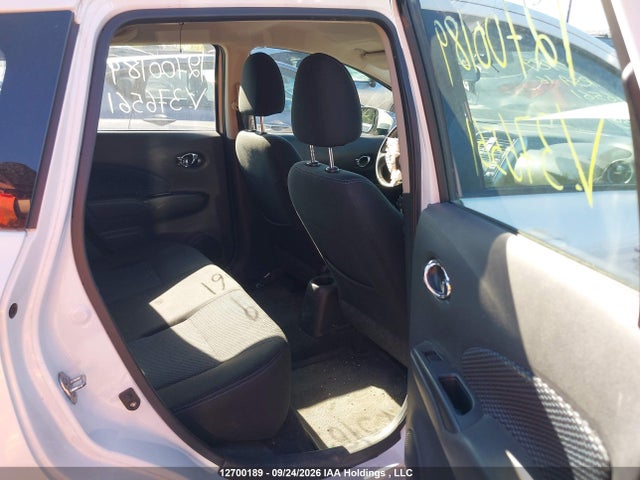 12700189 :رقم المزاد ، 3N1CE2CP8FL376561 vin ، 2015 Nissan Versa Note 1.6 S/1.6 Sl/1.6 Sr/1.6 Sv مزاد بيع