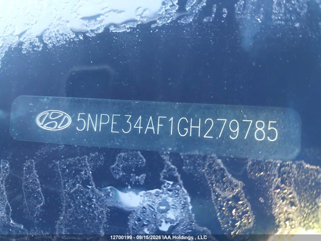 5NPE34AF1GH279785 Hyundai Sonata Sport/limited