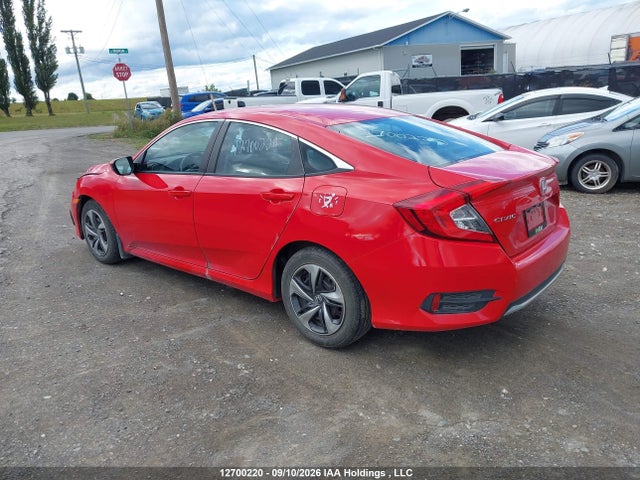 Honda Civic Lx 2020 2HGFC2F52LH001975 Image 3