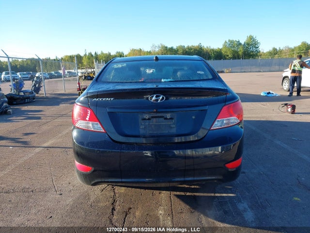 12700243 :رقم المزاد ، KMHCU4AE5DU332142 vin ، 2013 Hyundai Accent Gls مزاد بيع