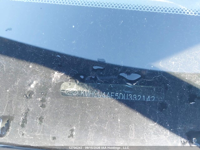 12700243 :رقم المزاد ، KMHCU4AE5DU332142 vin ، 2013 Hyundai Accent Gls مزاد بيع