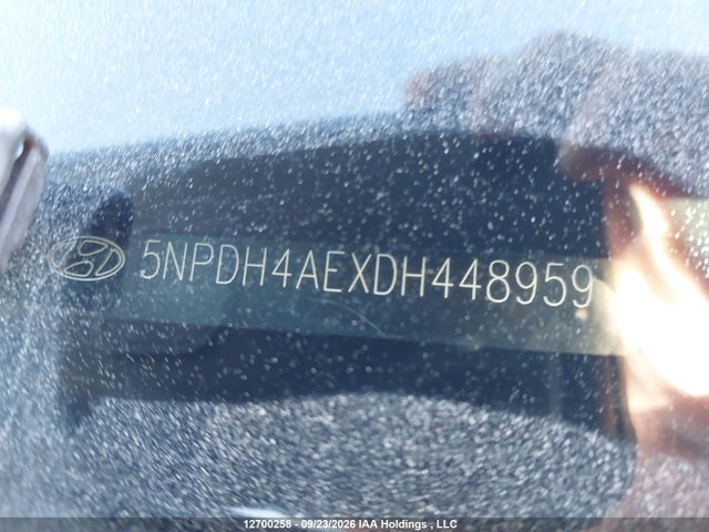Aukcja sprzedaży 2013 Hyundai Elantra Gl, vin: 5NPDH4AEXDH448959, numer aukcji: 12700258