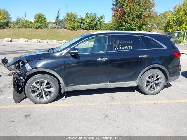 12700262 :رقم المزاد ، 5XYPHDA52KG584679 vin ، 2019 Kia Sorento Ex/ex Sport مزاد بيع