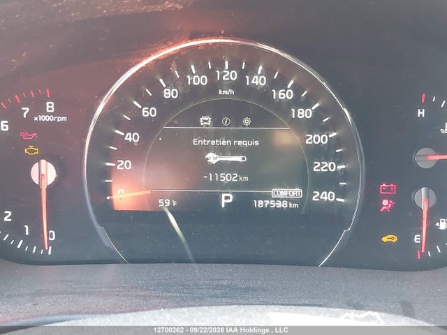 12700262 :رقم المزاد ، 5XYPHDA52KG584679 vin ، 2019 Kia Sorento Ex/ex Sport مزاد بيع