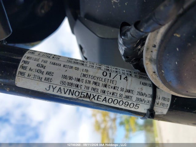 JYAVN05NXEA000905 Yamaha Xvs950 Cu