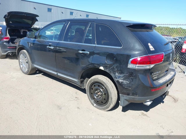 12700276 :رقم المزاد ، 2LMDJ8JK5BBJ03039 vin ، 2011 Lincoln Mkx مزاد بيع