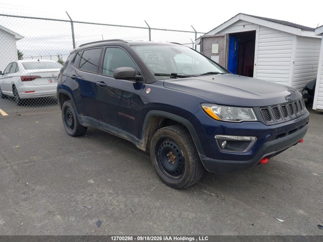 12700298 :رقم المزاد ، 3C4NJDDB0JT440763 vin ، 2018 Jeep Compass Trailhawk مزاد بيع