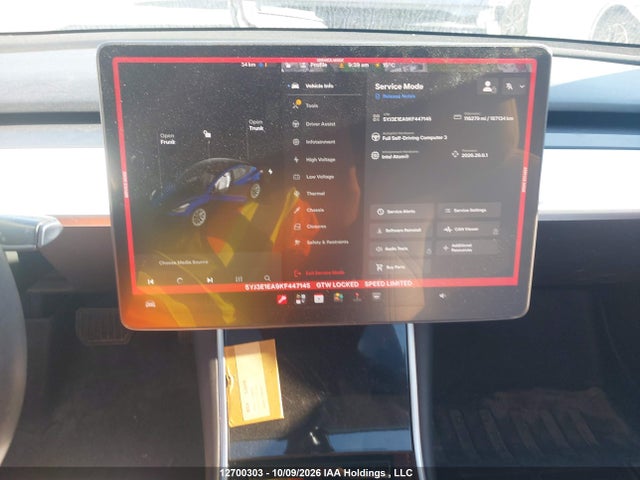 Aukcja sprzedaży 2019 Tesla Model 3, vin: 5YJ3E1EA9KF447145, numer aukcji: 12700303