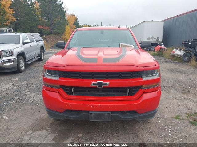 12700304 :رقم المزاد ، 3GCUKPEC6JG118610 vin ، 2018 Chevrolet Silverado K1500 Custom مزاد بيع