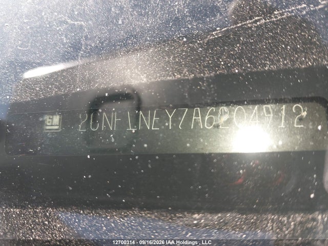 Aukcja sprzedaży 2010 Chevrolet Equinox Lt, vin: 2CNFLNEY7A6204912, numer aukcji: 12700314
