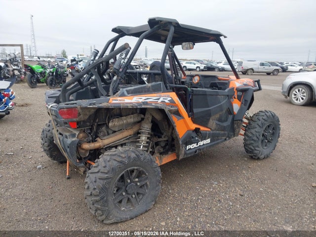 12700351 :رقم المزاد ، 3NSVDE927GF451271 vin ، 2016 Polaris Rzr Xp Turbo Eps مزاد بيع