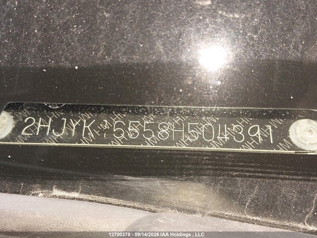 2008 Honda Ridgeline Ex-l მანქანა იყიდება აუქციონზე, vin: 2HJYK16558H504391, აუქციონის ნომერი: 12700378
