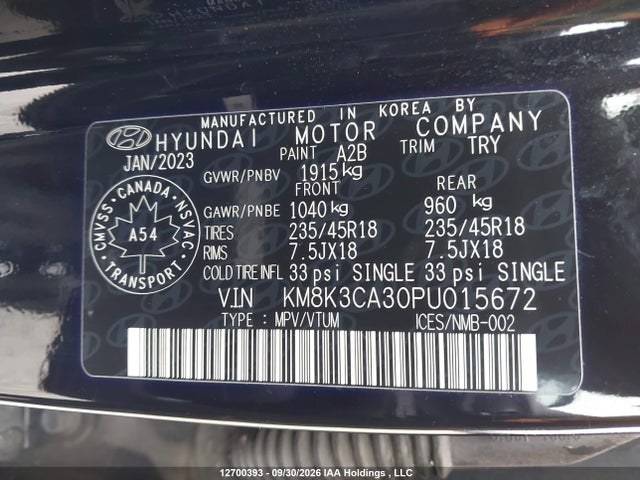 Hyundai Kona N Line 2023 KM8K3CA30PU015672 Image 19