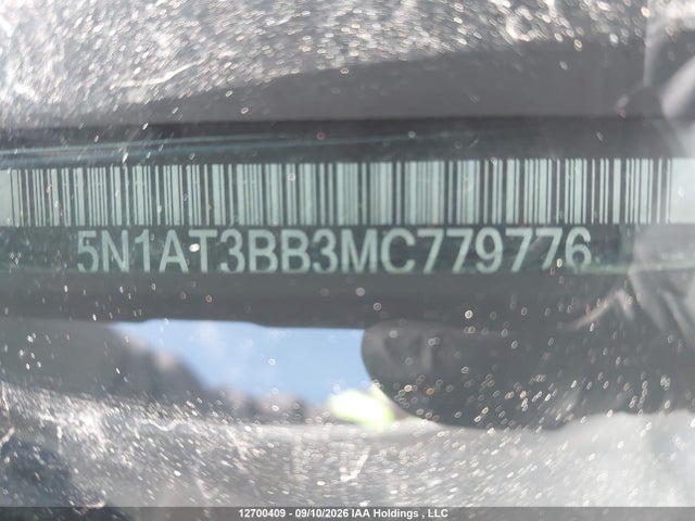 Nissan ROGUE SV 2021 5N1AT3BB3MC779776 Image 9