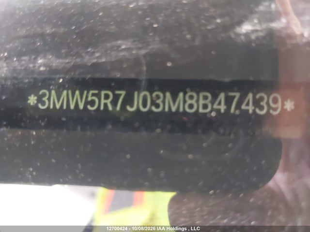 3MW5R7J03M8B47439 BMW 330XI