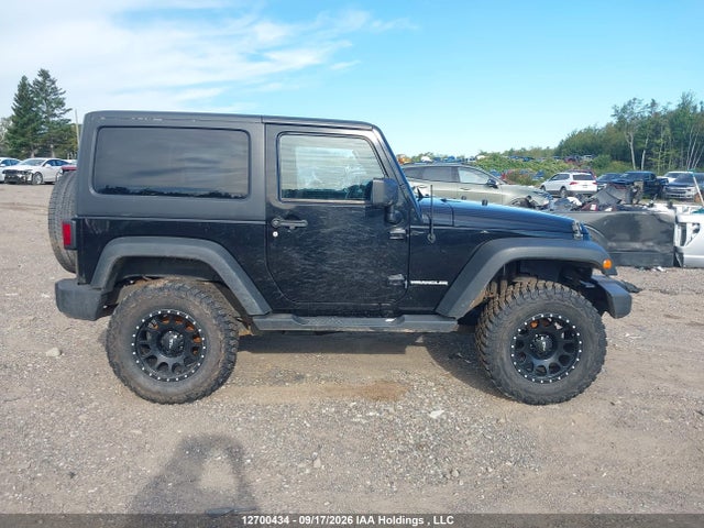 12700434 :رقم المزاد ، 1C4AJWAG7CL183724 vin ، 2012 Jeep Wrangler Sport مزاد بيع