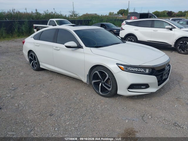 12700436 :رقم المزاد ، 1HGCV1F36KA801651 vin ، 2019 Honda Accord Sport مزاد بيع