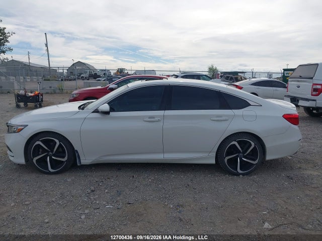 12700436 :رقم المزاد ، 1HGCV1F36KA801651 vin ، 2019 Honda Accord Sport مزاد بيع
