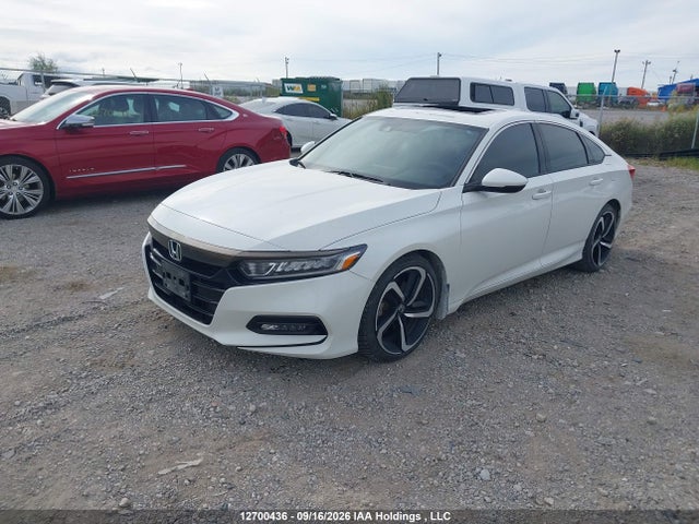 12700436 :رقم المزاد ، 1HGCV1F36KA801651 vin ، 2019 Honda Accord Sport مزاد بيع