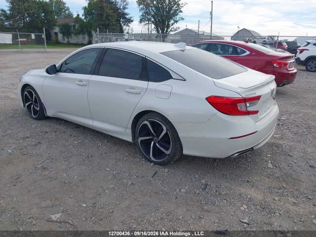 12700436 :رقم المزاد ، 1HGCV1F36KA801651 vin ، 2019 Honda Accord Sport مزاد بيع
